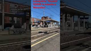 Locomotiva “Vossloh” G2000 in transito a Moncalieri treni trainspotter trainspotting ing [upl. by Steward]