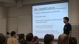 Using OpenBSD as Routing Platform by Claudio Jeker [upl. by Eahsed]