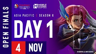 🔴 EN AP Mobile Legends Bang Bang  Snapdragon Mobile Open Finals  Season 6  Day 1 [upl. by Melas940]