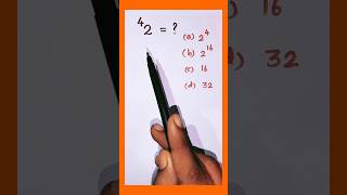 Simplification tricks  Tetration shorts maths powertower mathstricks [upl. by Suneya]