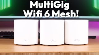 Best Affordable Wifi 6 Multigig Mesh Router  TPLink Deco X4300 Pro [upl. by Acinorav]