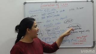 Characteristics of Normal urineurinedipsticktesturinometerrefractometerurinespecificgravitynsg [upl. by Ellertnom]