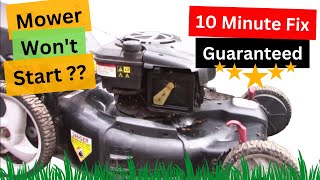 FIX any LAWN MOWER in 10 Minutes or less  GUARANTEED [upl. by Epoillac]