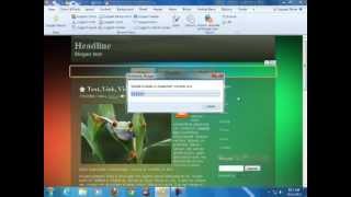 Tutorial Cara Publikasi Template Artisteer Ke Blogger [upl. by Yetti]