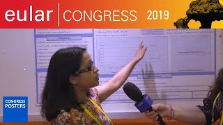 EULAR 2019  Poster sessions Dr Mrinalini Dey [upl. by Cuttie902]