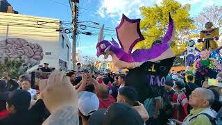 🔥TOPON🔥👏 TORITOS DE PETATE Morelia Michoacán México carnaval 2024 [upl. by Loferski]