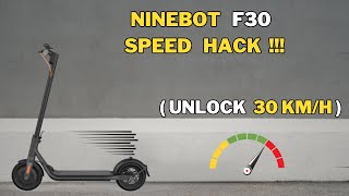 Segway Ninebot F30 Speed Hack  Using SHU App [upl. by Trout]