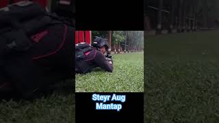 menembak dengan Senjata STEYR AUG‼️‼️feedshortsgegana brimobsteyraug [upl. by Karyn13]