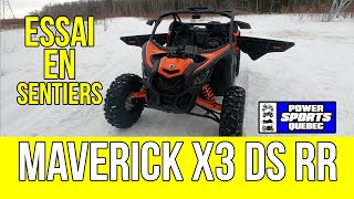 Maverick X3 DS Turbo RR ESSAI [upl. by Kimmy532]