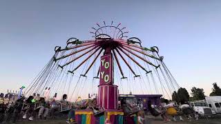 YoYo Swings OffRide HD Fort Herriman Towne Days 2024 [upl. by Lledor]