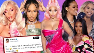 ‼️Cardi B RESPONDS to Bia Nicki CELEBRATES Sold out tour amp JT UNFOLLOWS Saucy Santana Beyoncé amp Ri [upl. by Falcone]