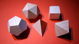 Polyhedrons from solid wood [upl. by Ydnat153]