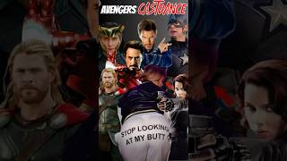 Avengers Cast Dance  RobertDowneyJrScarlettJohanssonChrisEvans ChrisHemsworthTomHiddleston [upl. by Lewej]