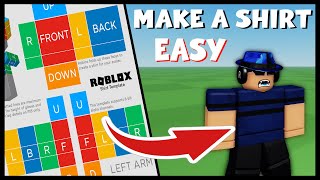 How to Make a Shirt in Roblox  Tutorial [upl. by Nnairak]