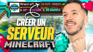 Comment CRÉER un SERVEUR MINECRAFT multijoueur [upl. by Consalve]