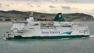 Calais to Dover  Isle of Inishmore  Irish Ferries [upl. by Ajad]