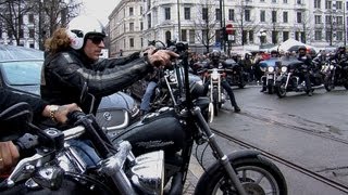 Hells Angels i Oslo domkirke  fredag 19 april 2013 Hells Angels Norway [upl. by Blackmun867]