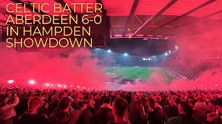 Celtic 60 Aberdeen Scenes and highlights from the stands  Celtic fans enjoy another semi final win [upl. by Kinnard]