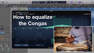 How to equalize the congas tumbadoras [upl. by Linnell416]