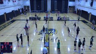 Windsor Central vs Vestal High School Girls JuniorVarsity Volleyball [upl. by Yecac]