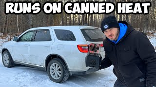 Car Camping in EXTREME COLD with New Heater  Winter Camping in an SUV [upl. by Daisy]