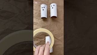 Easiest Toilet Paper Roll Ghost amp Mummy Crafts for Toddlers otcraftsforkids toddlercrafts [upl. by Blank]