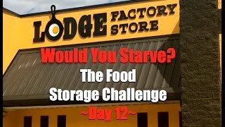 The Food Storage ChallengeDay 12 [upl. by Resiak]