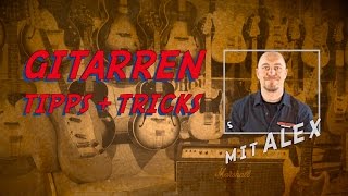 Gitarren Tipps amp Tricks mit Alex Saiten aufziehen bei der WesternGitarre [upl. by Bartie]