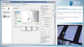 Tutorial LECTOR®62x presentation mode  SICK AG [upl. by Culliton]