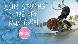 Justin Strubing on the New Krux Bokay [upl. by Nalyk215]