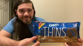 NEW Tiramisu Oreo Thins Review A Must Try [upl. by Adianez]