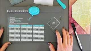 Tips for the Envelope Punch Board by We R Memory Keepers [upl. by Edobalo]