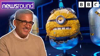 Despicable Me 4 Kids ask Steve Carell questions  Newsround [upl. by Vale]