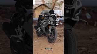 R15 V4 Black Colour Modified 😱🔥 Yamaha R15 V4 WhatsApp Status yamaha r15v4 shorts shortsvideo [upl. by Inittirb621]