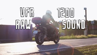 V4 Symphony  HONDA VFR 1200 RAW SOUND [upl. by Constanta]