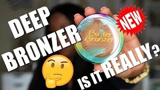 DEEP BUTTER BRONZER  PHYSICIANS FORMULA  DOES IT WORK FOR DARKER SKIN 🤷🏾‍♀️ [upl. by Quinta558]