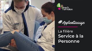 apprentissage  Les métiers du service à la personne [upl. by Obe]