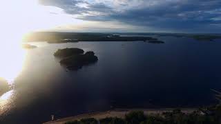 Vol de Drone au Reservoir Baskatong Québec Canada [upl. by Amann]