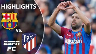 Barcelona puts on a show in 42 win over Atletico Madrid  LaLiga Highlights  ESPN FC [upl. by Esmeralda]