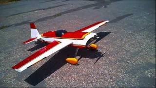 Electric Edge 540 Model Airplane Aerosound Lycoming [upl. by Yggep]