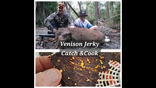 Venison Jerky Catch amp Cook The Best Jerky You Will Eat [upl. by Nirok]