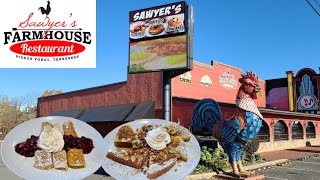 Sawyers Farmhouse Restaurant Pigeon Forge Tennessee [upl. by Angil175]