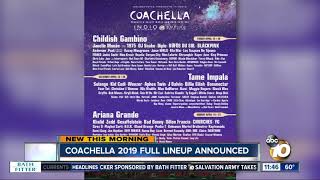 Coachella 2019 lineup released [upl. by Godfree]