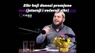 Zikr koji donosi promjene jutarnji i večernji zikr  hfz Dževad Gološ [upl. by Yannodrahc]