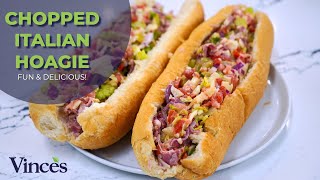 Ultimate Italian Hoagie Sandwich EPIC Chopped Creation [upl. by Danna592]