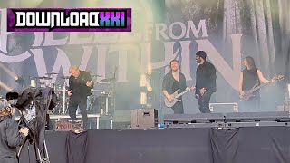 Rob amp Romesh hitting the Download stage with Bleed from Within [upl. by Jerroll]