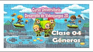 Curso Desarrollo de Videojuegos 2D  Clase 04 Géneros  Profe Marcelo [upl. by Aihsek]