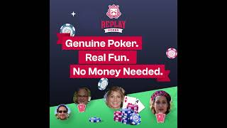 Replay Poker  Real Poker with Genuine People [upl. by Drusilla]