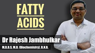 Fatty acids Essential fatty acids Definition classification functions and deficiency [upl. by Chandler]