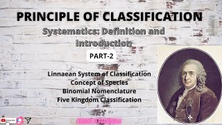 Principle Of Taxonomy  Systematics  Part 2  BSc Zoology Sem 1  Chapter 1 [upl. by Redliw864]